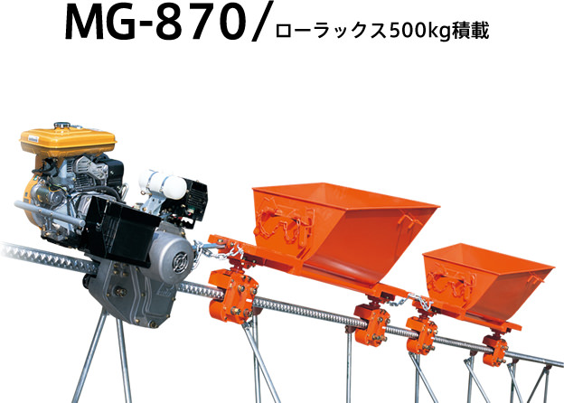 MG-870 ローラックス500kg積載